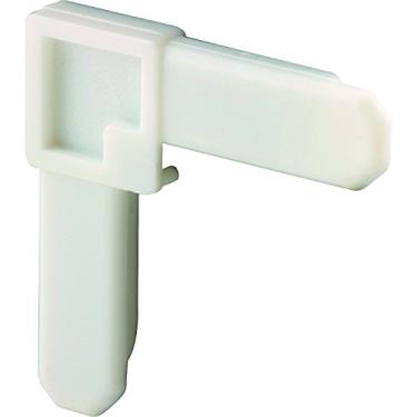 Imagem de Prime-Line Canto para moldura de tela MP7720-50, 1/4" x 3/4", plástico branco, pacote com 50, 50 peças