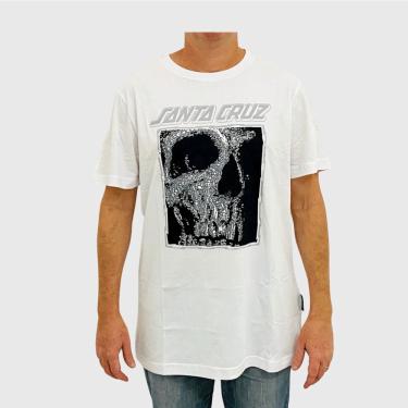 Imagem de Camiseta Santa Cruz Street Creep Framed Front ss Branco