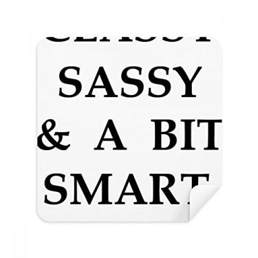 Imagem de Classy Sassy Bit Smart Assy Design de óculos Pano Limpador de tela Tecido de Camurça Pacote com 2