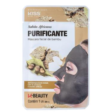 Imagem de Kiss New York Sabão Africano Purificante - Máscara de Limpeza Facial 20ml