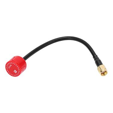 Imagem de Antena de drone FPV de 5,Antenas de drone,8 GHz, Antena de drone de 155 mm 2,5 Dbi com orifício interno RP-SMA, para máquina RC FPV, Drone HD FPV de longo alcance como Titan DC7 (red)