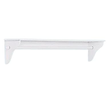 Imagem de Luckbaby Prateleira Porta Fraldas Varão Quarto De Bebê - Branca Mdf 60cm