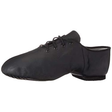 Imagem de Bloch Dance Tênis masculino de jazz de couro Ultraflex, Preto, 40