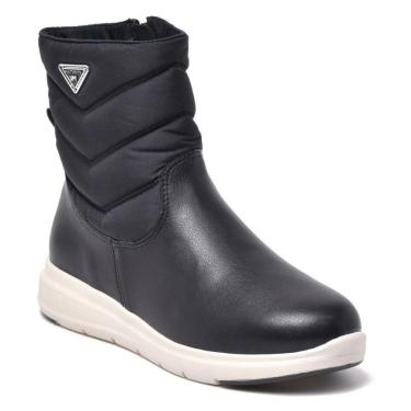 Imagem de Bota Feminina Via Marte Cano Médio Preta 22-7101