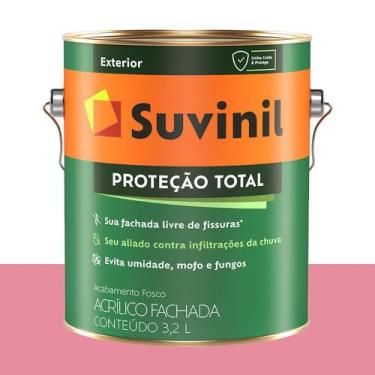 Imagem de Tinta Emborrachada Suvinil Buquê De Rosas 3,2 L