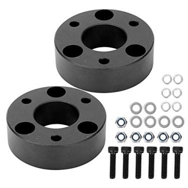 Imagem de Kit de elevação frontal, acessório de kit de elevação de nivelamento frontal de alumínio de 2,5 pol para RAM 1500 4WD 2006-2019