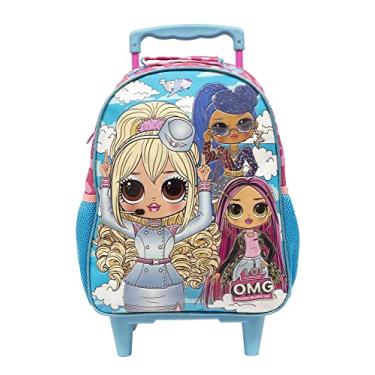 Kit Mochila Escolar Infantil LOL BFFS 4 Eva Com Rodinhas - Luxcel