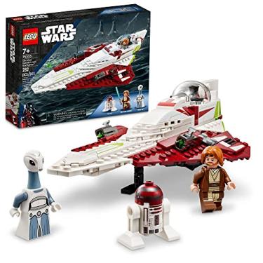 Imagem de 75333 LEGO Star Wars Caça Estelar Jedi de Obi-Wan Kenobi; Kit de Construção (282 peças), Modelo: 6378938, Cor: multicolor, Tamanho: 10.32 x 7.52 x 2.4 inches