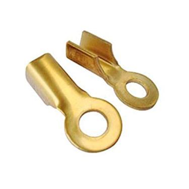 Imagem de Terminal Latao Olhal Grande Speed Corrente Maaxima 100A Seccao Fio Recomendada 25Mm Diametro Interno 8 6Mm Diametro Externo 17 7Mm Comprimento 38 8Mm Espessura 1 8Mm