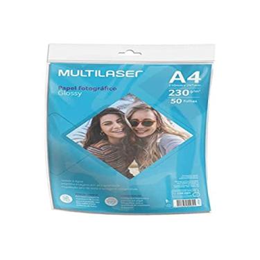 Imagem de Papel Fotográfico Glossy A4 230g 50 folhas - PE041