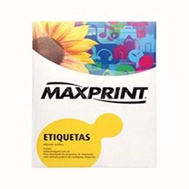 Imagem de Etiqueta Para Impressora A Laser Com 100 Folhas 31,0X17,0 Mm 493493 - Maxprint