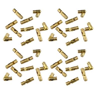 Imagem de 50 Unidades Dobradiças De Caixa Escondida Dobradiças De Caixa De Joias Dobradiças De Invisíveis Dobradiças Automáticas Dobradiça Oculta Em Latão Caixa Invisível Automático