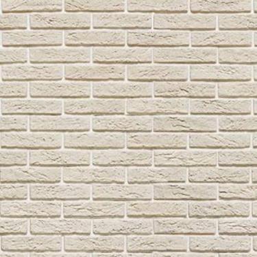 Imagem de Papel de Parede Lavável Tijolo Retangular Claro 15m