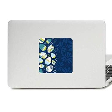 Imagem de Adesivo de vinil paster para laptop, decoração de policarbonato com listras de ovo