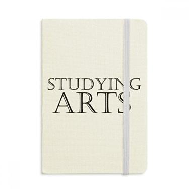 Imagem de Caderno de frases curtas para estudar, arte oficial, capa dura de tecido, diário clássico