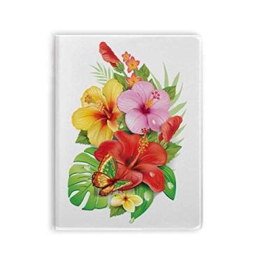 Imagem de Caderno de flores de buquê de borboleta, melhor desejo, capa de chiclete, diário de capa macia