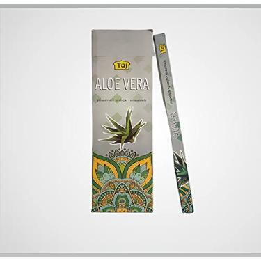 Imagem de INCENSO TAJ ALOE VERA - BOX COM 25 CARTUCHOS