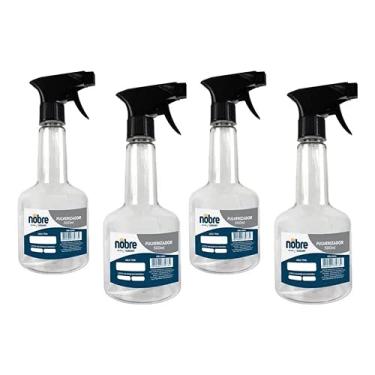 Imagem de 4 Pçs Borrifador Pulverizador Frasco 500ml Gatilho Manual