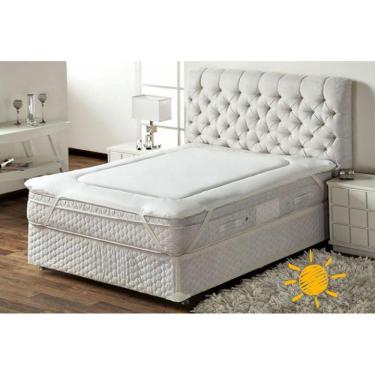 Imagem de Protetor de Colchão Pillow Top Para Colchão De Casal Padrão