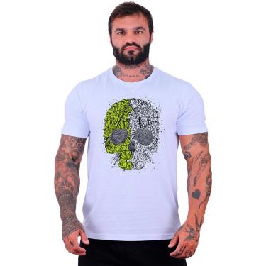 Imagem de Camiseta Tradicional Manga Curta MXD Conceito Caveira Matagal Masculina-Masculino