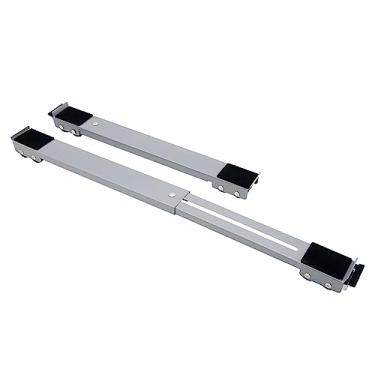 Imagem de Suporte Móvel, Base Móvel com Rodinhas, Adequado para Geladeira, Máquina de Lavar, Móveis e Eletrodomésticos Domésticos (Cinza)