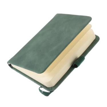 Imagem de Ciieeo 2 Unidades A7 cinta notebook bolso bloco de notas livro de endereços telefone 1 conjunto/2 peças (verde) caderno de bolso caderno pequeno caderno de agendamento cadernos