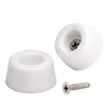 Imagem de 20 peças de almofadas redondas para móveis, ULIFESTAR Móveis Pés deslizantes deslizantes tapete protetor de piso de madeira proteção de superfície para cadeiras bonés de perna antiderrapante aderentes móveis, White