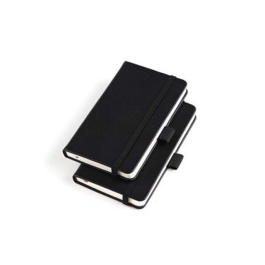 Imagem de Notebook de bolso Vanpad, capa dura pequena, 8 x 14 cm, capa de couro