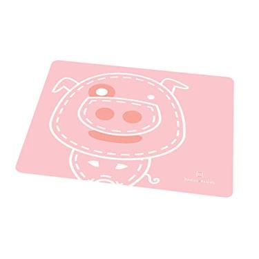 Imagem de Marcus e Marcus Jogo Americano em Silicone, Rosa (Willo the Whale), 350 x 400 mm