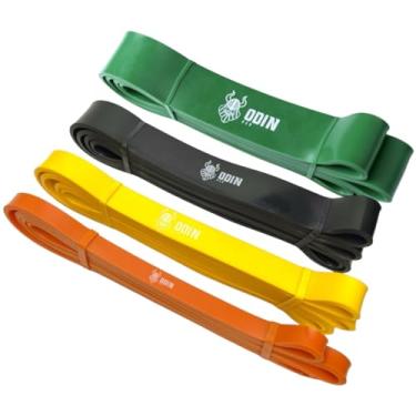 Imagem de Kit Super Band 4 Intensidades El?sticos para Treino Odin Fit