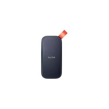 Imagem de SSD Externo Portátil Sandisk, 2TB, USB, Leitura: 800MB/s, Preto e Laranja - SDSSDE30-2T00-G26