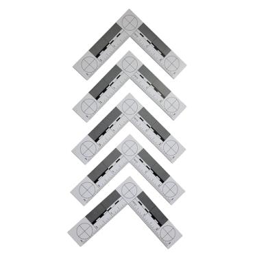 Imagem de Crime Scene Régua ABFO Nº 2 - Polegadas (Caixa com 5)