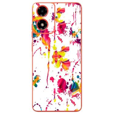 Imagem de Capa Adesivo Skin205 Verso Para Motorola Moto G04S (2024)