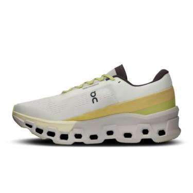 Imagem de On Cloudmonster 2 Tênis de corrida masculino, sem tingimento/Zest, tamanho 42, Sem tingimento/raspas, 42