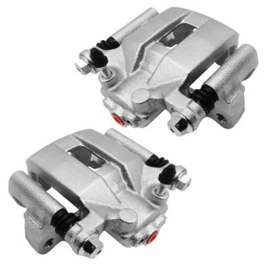 Imagem de GAIASURGE Pinça de freio com suporte compatível com Nissan Rogue 2008-2013, Nissan Rogue Select 2014-2015, traseira esquerda, traseira direita, conjunto de 2, 19-B3437 19-B3436