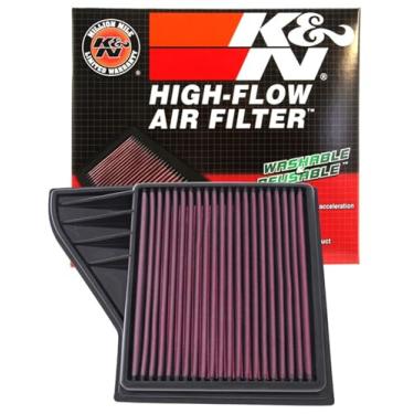 Imagem de K&N Filtro de ar do motor original de alto Ford Mustang 2010-2014, GT, BOSS 33-2431