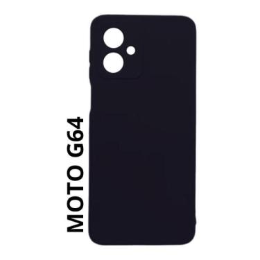 Imagem de Capa Capinha Aveludada Compatível Para Motorola Moto G64 - DB, Preto