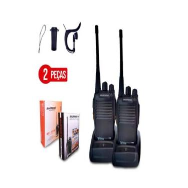 Imagem de Radio comunicador walk talk 16 canais 12km baofeng bf-777s kit 2 un