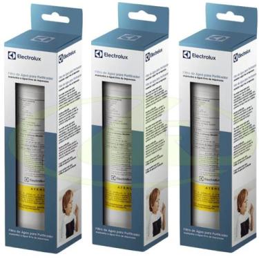 Imagem de Kit 3 unidades refil filtro de água original electrolux pe11b pe11x pc