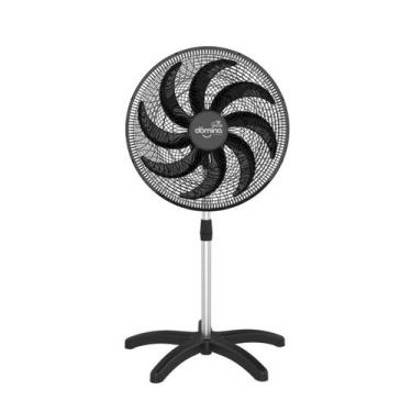 Imagem de Ventilador Silencioso 110V/220V Turbo 8 Pás Pés Reforçados - CASA E MO