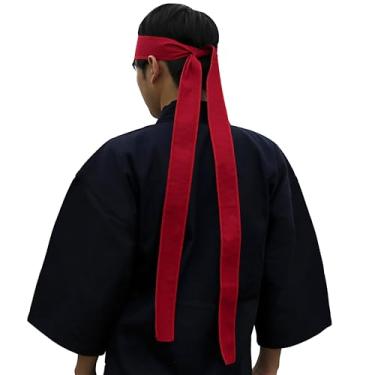 Imagem de ZooBoo Kendo Samurai Warrior Kendo Faixa Ninja Tiara Ninja 200 cm (Vermelho)