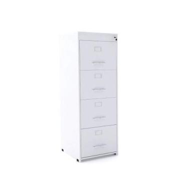 Imagem de Arquivo Com 04 Gavetas Maxxi Pandin 1,36 M Branco