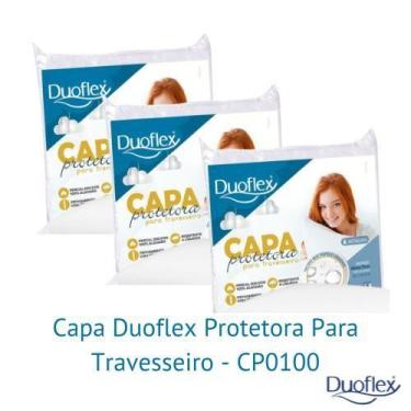 Imagem de Kit 3 Fronhas Impermeável Lavável - Duoflex