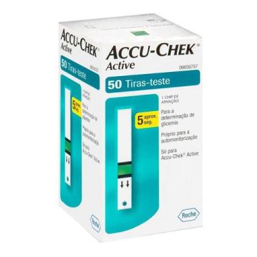 Imagem de Accu-chek active com 50 tiras - ROCHE