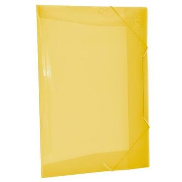 Imagem de Pasta ABA Elastica Oficio Line sem Lombo DAC 10 Unidades, Amarelo