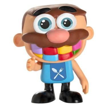 Imagem de Boneco Em Vinil José Comilão Colorido Educação Alimentar Original  - n