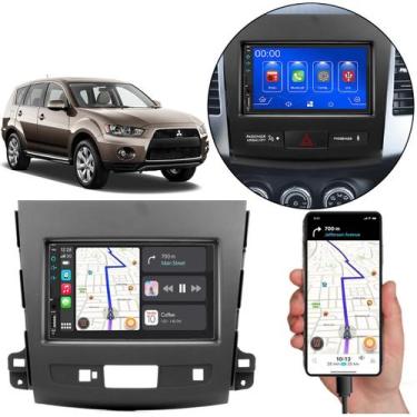 Imagem de Multimídia 7 Polegadas Outlander 2008-2013 Android-Auto MP5 Bluetooth 