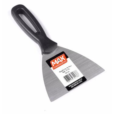 Imagem de KIT 2 ESPATULA DE AÇO CABO PLASTICO 4 cm - Aço temperado - MAX