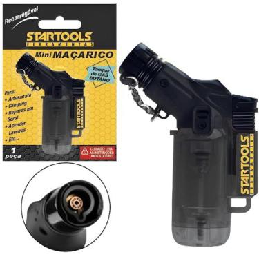 Imagem de Mini Maçarico Isqueiro Portátil Recarregável Culinário - Startools