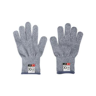 Imagem de Luvas Profissional Anti Corte Nível 5 Máxima Proteção Facas - Braslu